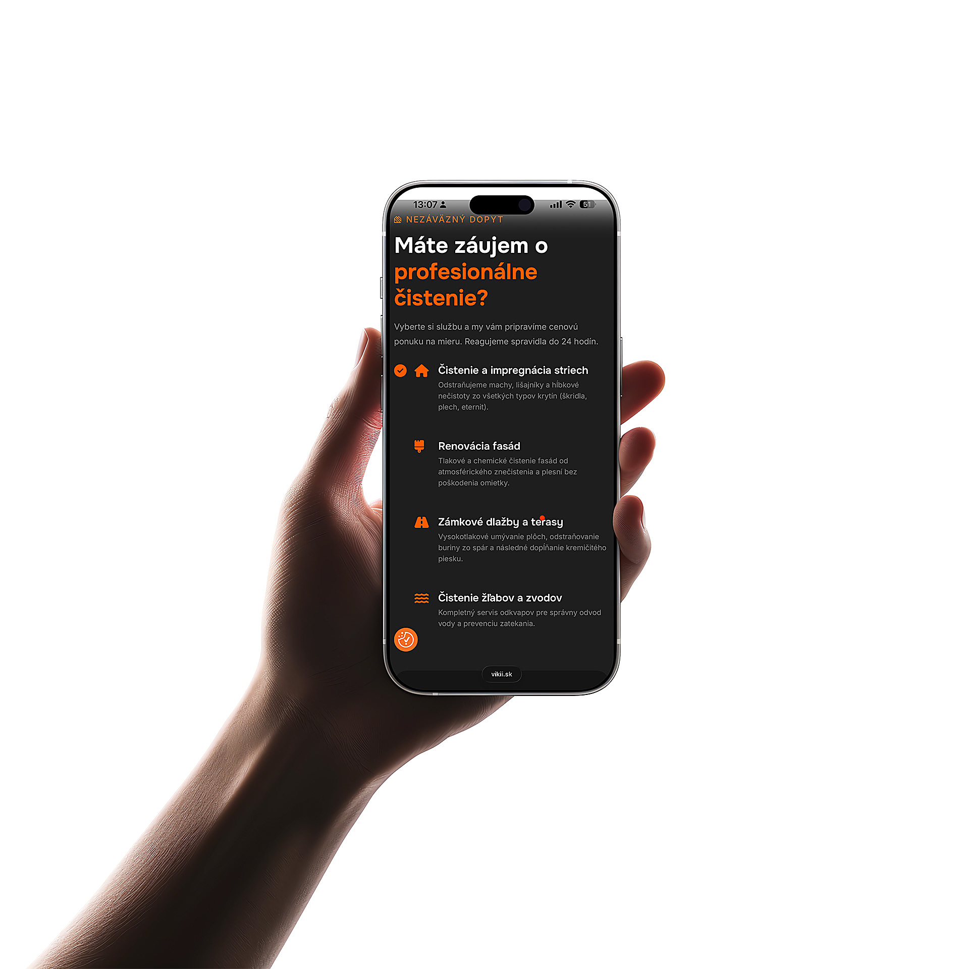 Web na mobile